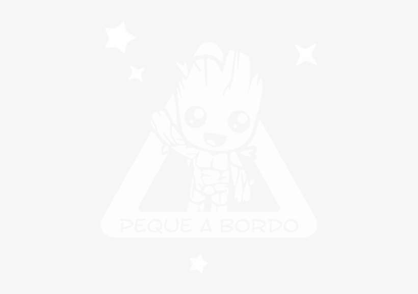 Baby Groot Icon Png Download - Pegatinas Bebe A Bordo, transparent png #1498139