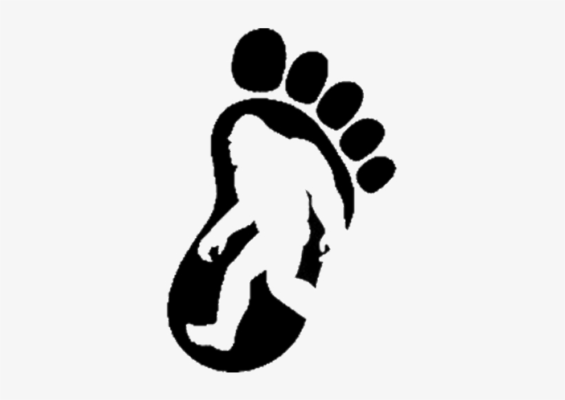 He's Out There - Bigfoot Clipart, transparent png #1498328