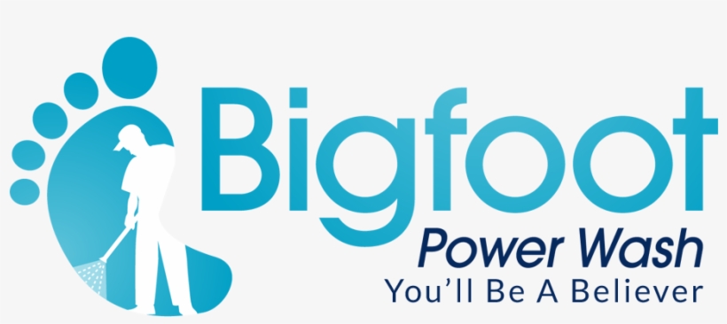 Bigfoot Power Washing - Graphic Design, transparent png #1498362