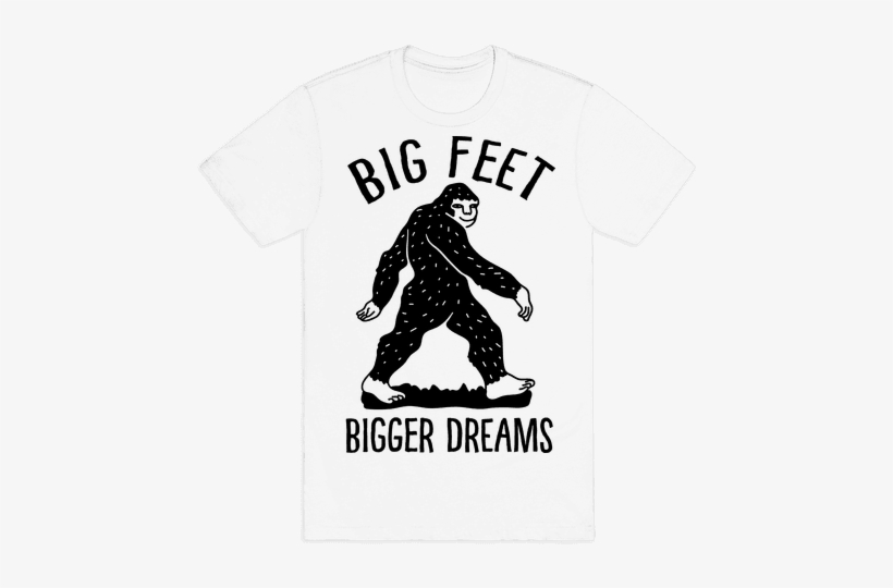 Big Feet Bigger Dreams Bigfoot Mens T-shirt - Elon Musk Smoking Weed Shirt, transparent png #1498411