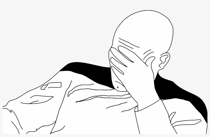 “guys, Have More Common Sense Than To Tell A Woman - Meme Facepalm Png, transparent png #1498611