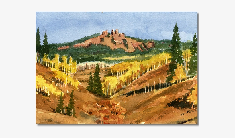 Original Traditional Watercolors By Gregory Effinger - Watercolor Painting, transparent png #1498638