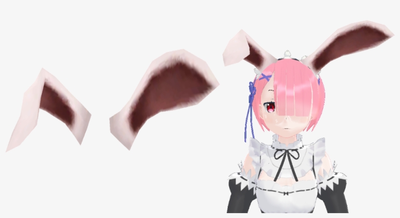 Rabbit Ears Png - Mmd Bunny Ears Dl - Free Transparent PNG Download - PNGkey