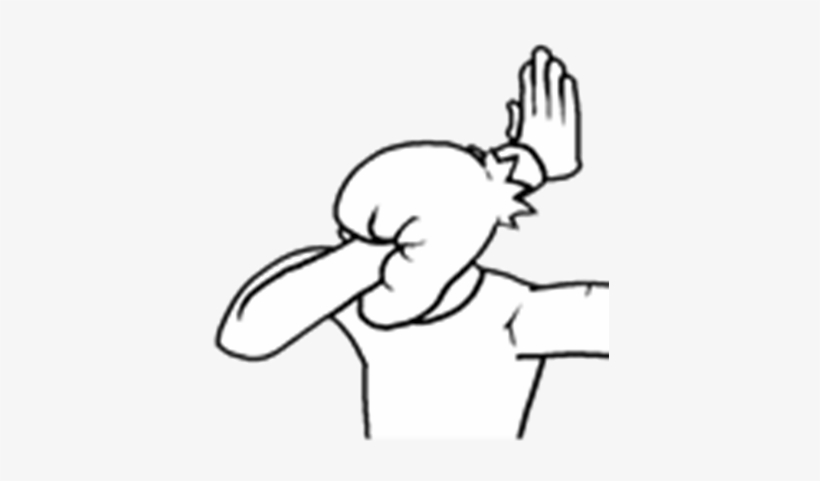 Deluxe Meme Facepalm Facepalm Meme T Shirt Transparent - Facepalm Transparent, transparent png #1498937