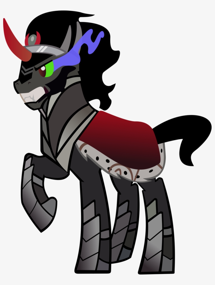 mlp king sombra plush
