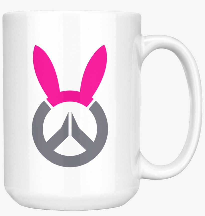 Va Bunny Ears Logo Mug - Overwatch Icons, transparent png #1499029
