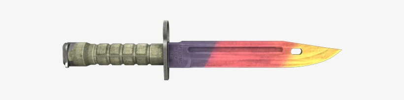 Нож Cs Go Png - Baioneta Csgo, transparent png #1499125