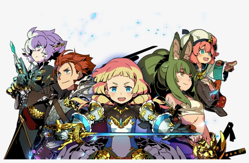 Atlus Titles - Etrian Odyssey V Beyond The Myth, transparent png #1499133