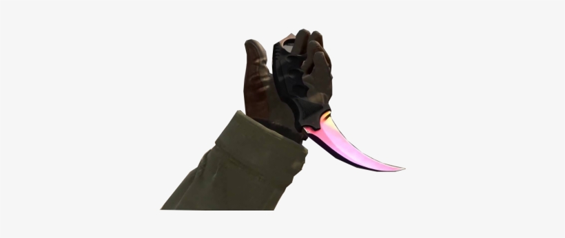 #csgo #knife #knifes #керамбит - Csgo Knife In Hand Png, transparent png #1499168
