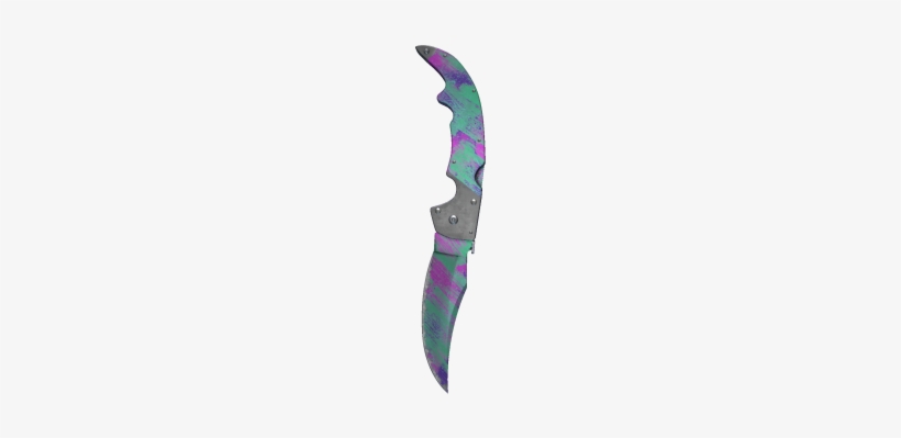 Falchion Knife - Fast Splatter, transparent png #1499463