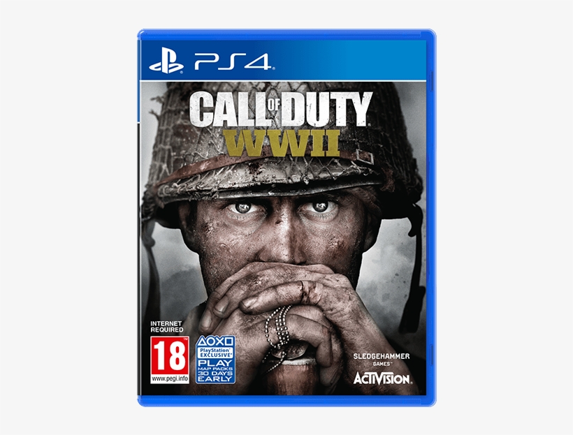 Call Of Duty World War Ii Ps4 With Turtle Beach Recon - Call Of Duty: Wwii - Ps4, transparent png #1499588