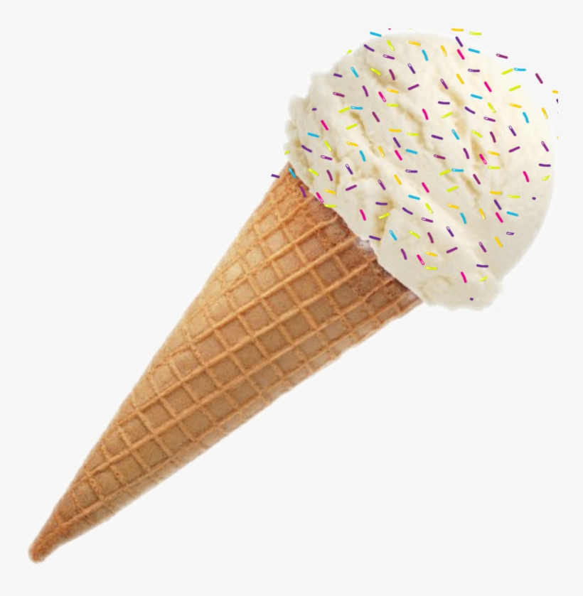 Ice Cream With Sprinkles Png, transparent png #1499764