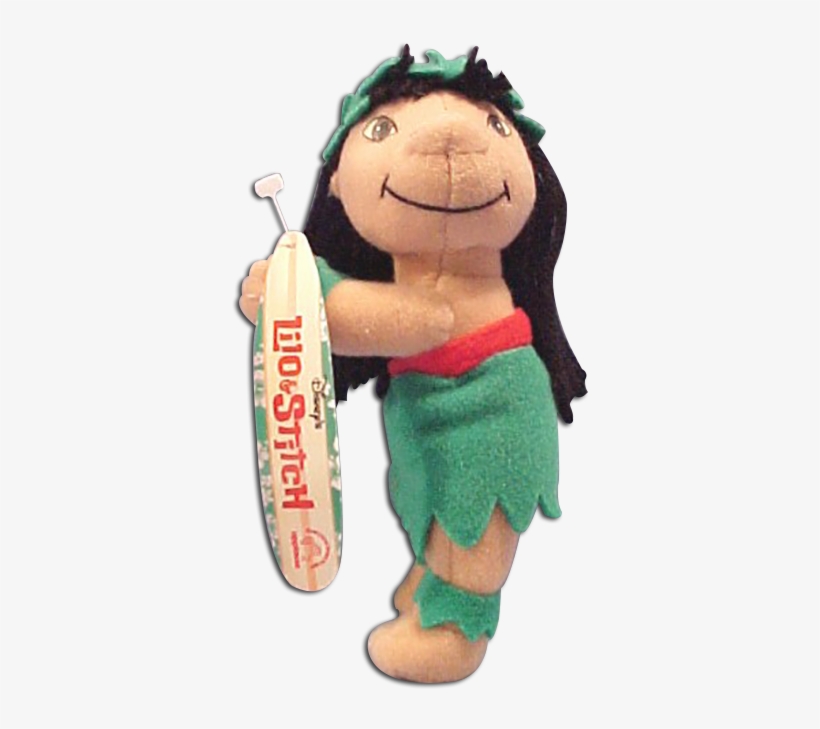 Disney Lilo Clip On Plush Doll - Disney's Lilo & Stitch: The Junior Novelization, transparent png #1499924