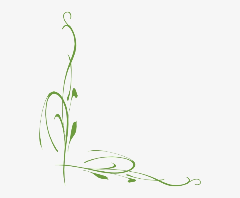 Vine Clipart Vine Border - Green Vine Border Clipart, transparent png #150035