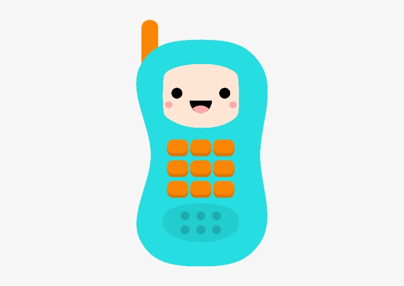 Collection Of Phone High Quality Free - Telephone Kawaii Png, transparent png #150275