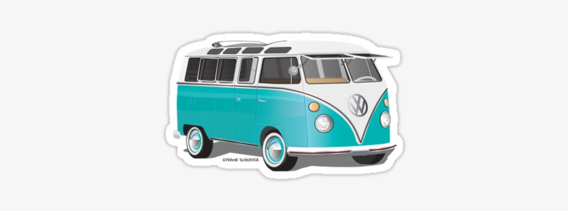 Hippie Bus Png - Volkswagen Bus Png, transparent png #150566