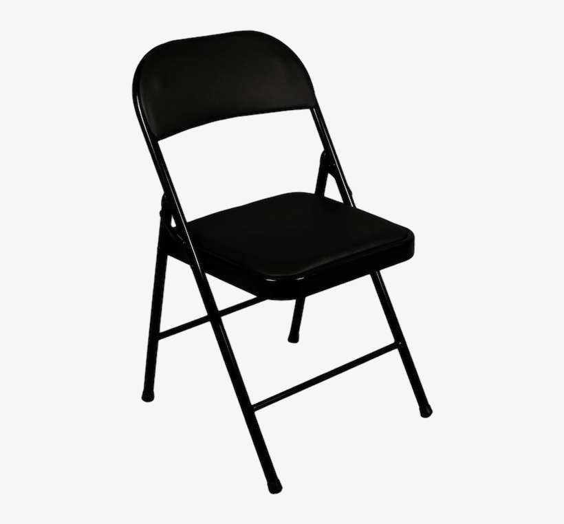 Folding Chair Png - Cosco Black Folding Chairs, transparent png #150620