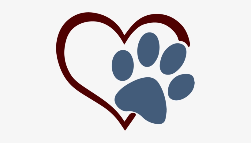 Svg Free Svgs The Craft Chop Svg Files Downloaded - Heart With Paw Print Svg, transparent png #150621