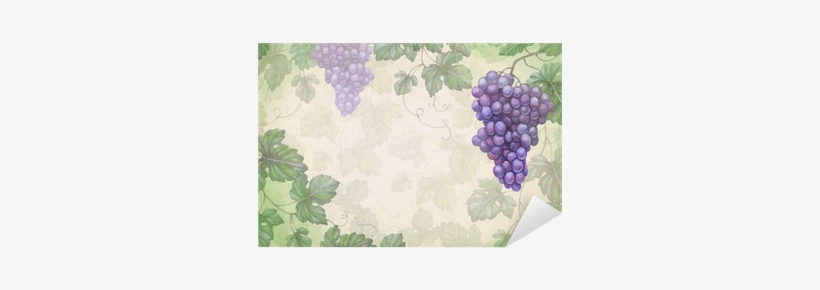 Artistic Background With Watercolor Illustration Of - Vino Veritas Tibet Silver Glass Dome Necklace Chain, transparent png #150859