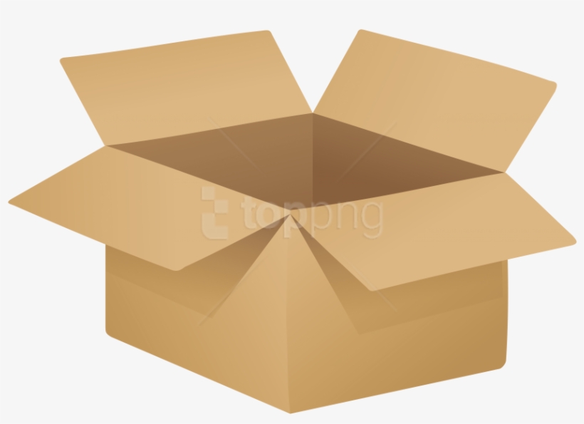 Open Cardboard Box Png Clip Art - Young Living Monthly Wellness Box, transparent png #150860