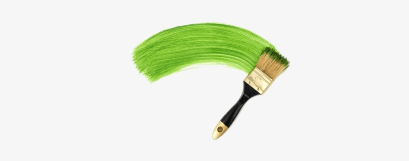 Paint Brush Png Green, transparent png #151027