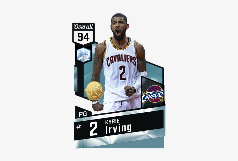 Kyrie Irving Diamond Card - Nba 2k17 Diamond Cards, transparent png #151223