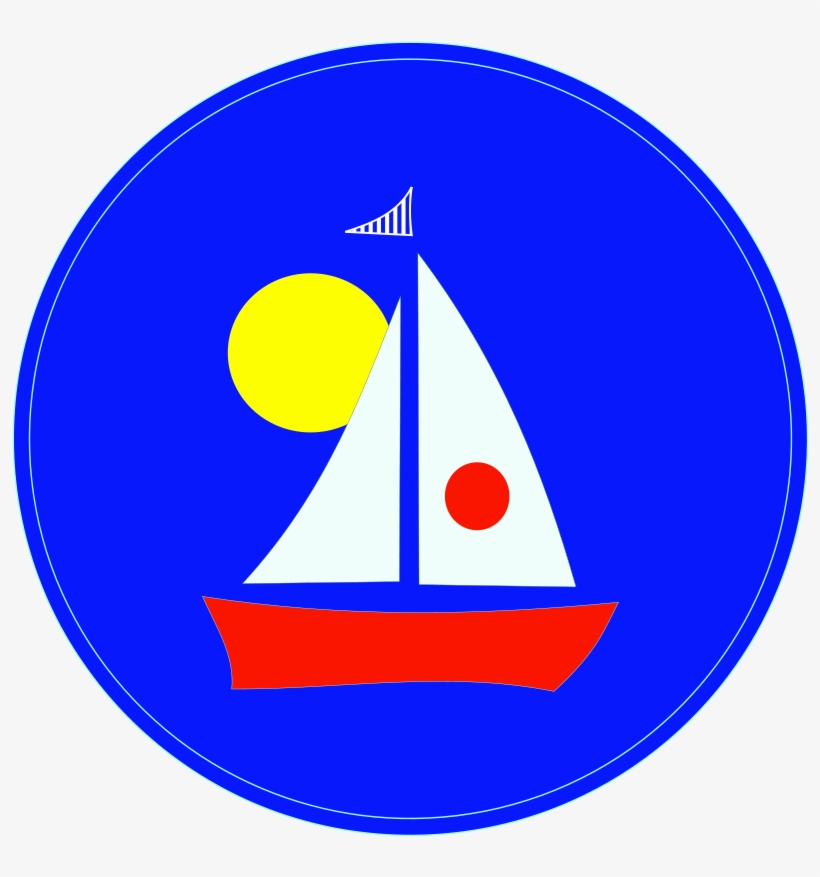 Sailboat Sailing Ship - Sun And Sailboat Large Tote Bag, Adult Unisex, Natural,, transparent png #152139