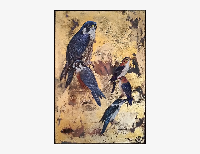 Vogels - Painting, transparent png #152202