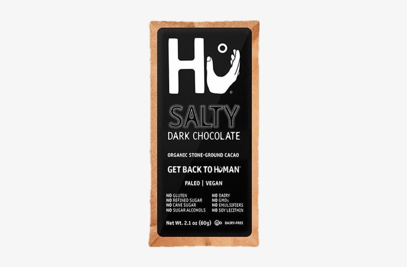 Hu Kitchen - Chocolate Bars - 2 - 1 Oz - Hu Dark Chocolate Bar Vegan Paleo Crunchy Mint 2.1, transparent png #152286