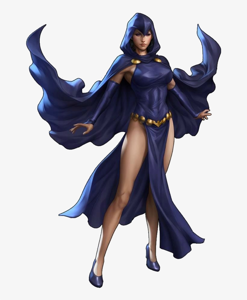 Raven - Raven Dc Comics Png, transparent png #152310