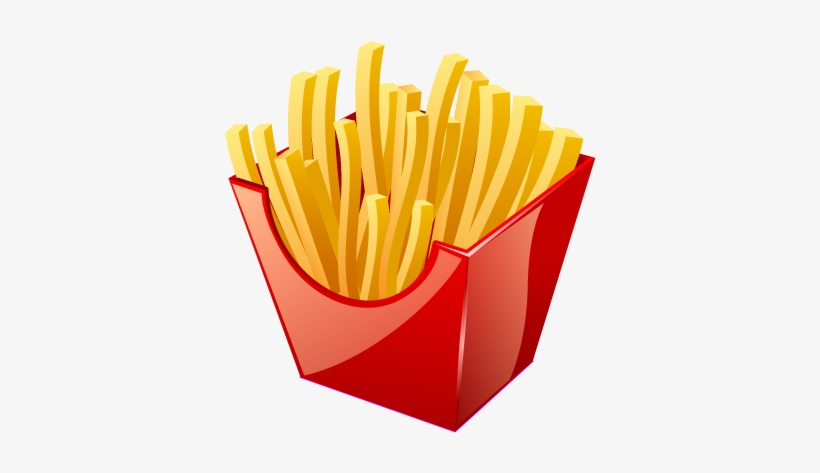French Real Vista Px - Fried Fries Vector Png, transparent png #152410