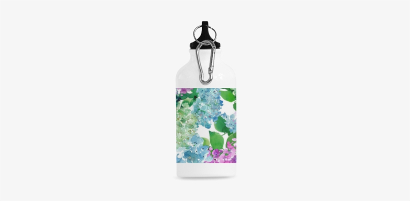 Watercolor Hydrangea Cazorla Sports Bottle - Qc Sport Water Bottle Dragon Ball Sport Water Bottle, transparent png #152669