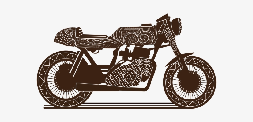 Motorbike Stylized, transparent png #152763