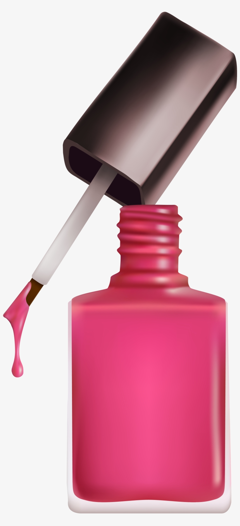 Pink Nail Polish Png, transparent png #153164