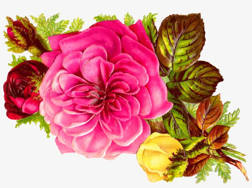 Habrumalas Pink Flower Bouquet Clip Art Images Clipartandscrap - Pink Flower Bouquet Clip Art, transparent png #153204