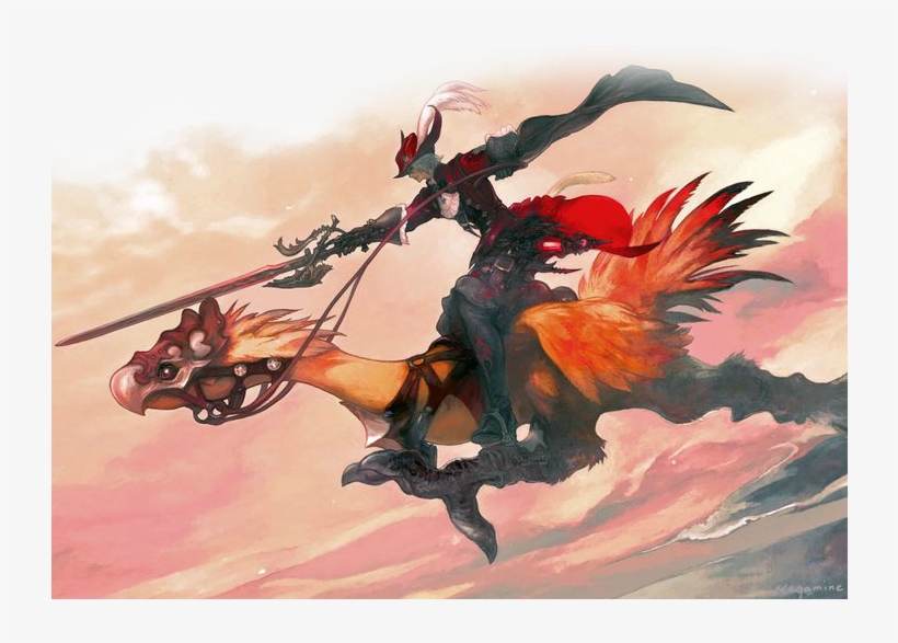 The Red Cloak - Red Mage Ff Xiv, transparent png #153227