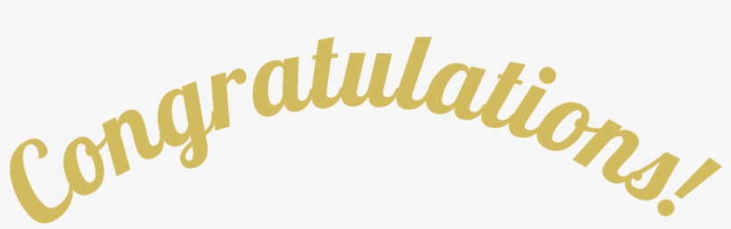 Congratulation Png Pic - Congratulations Clipart, transparent png #153396