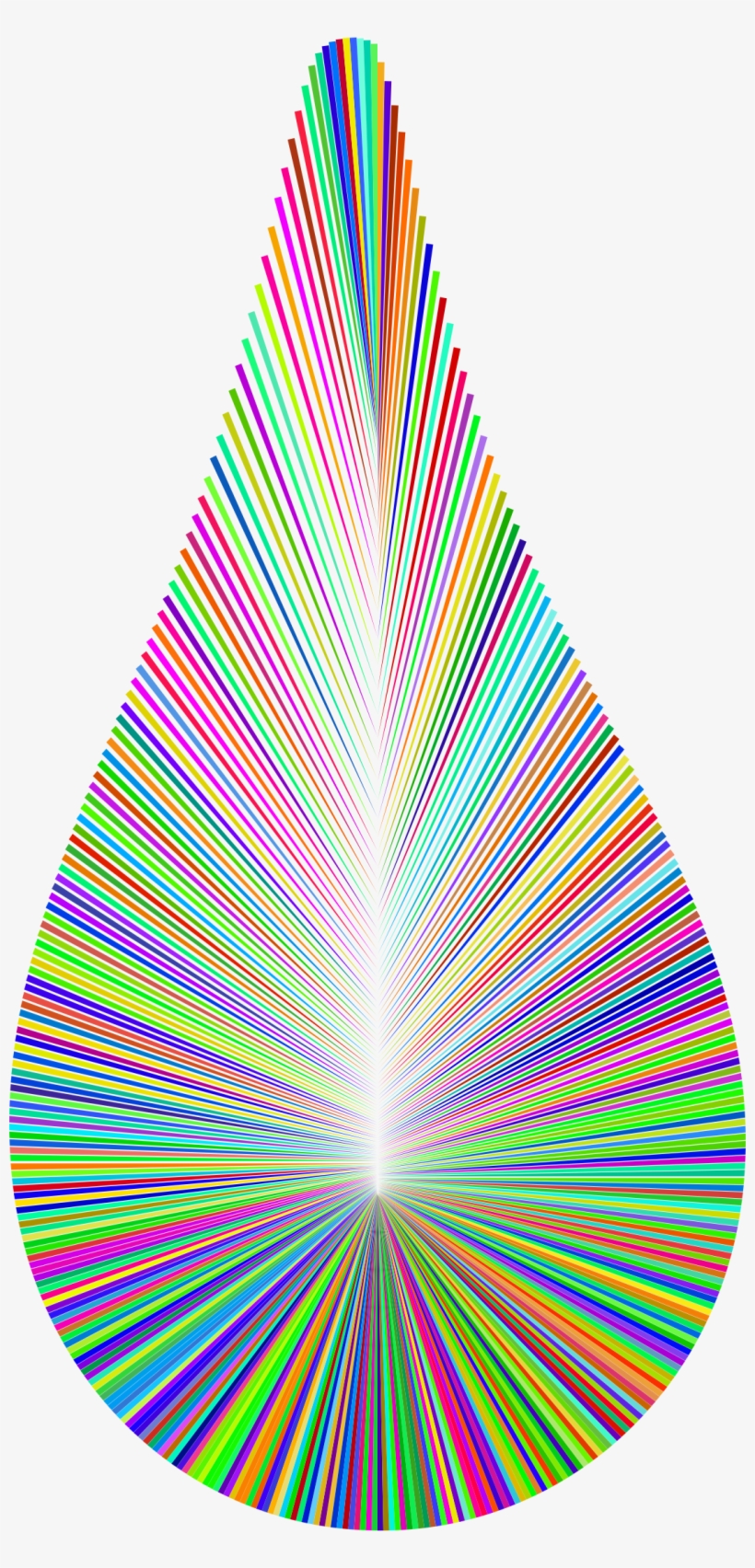 This Free Icons Png Design Of Technicolor Tear Drop, transparent png #153755