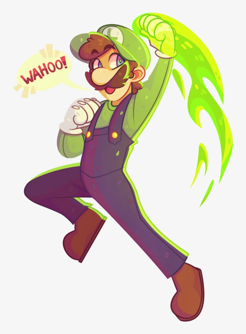Luigi Fan Art, transparent png #153761