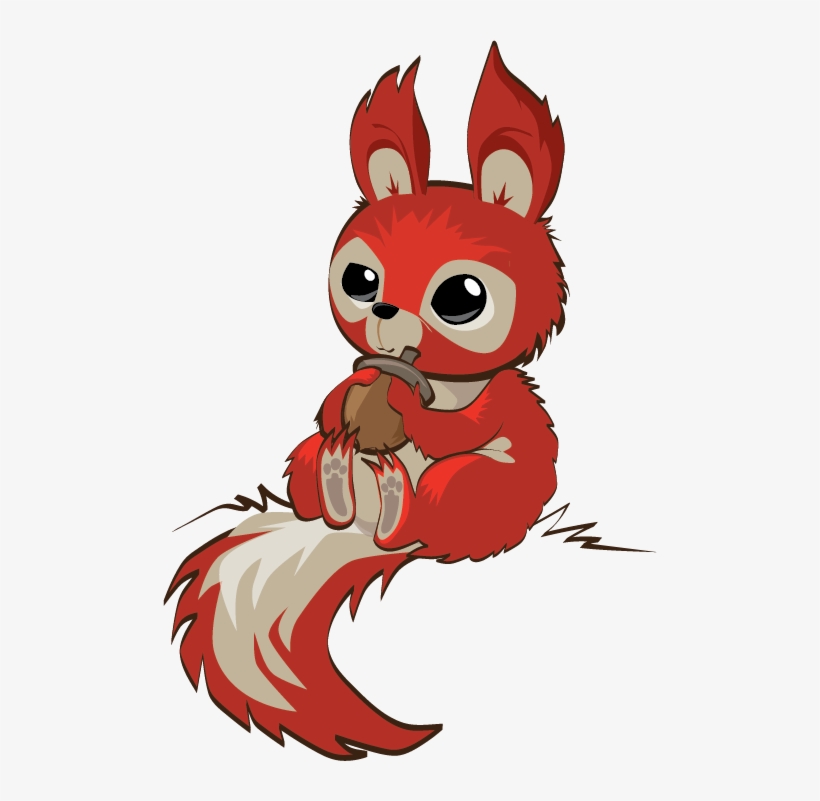 Dad Cartoon Squirrel - Cartoon Squirrel Png, transparent png #153780