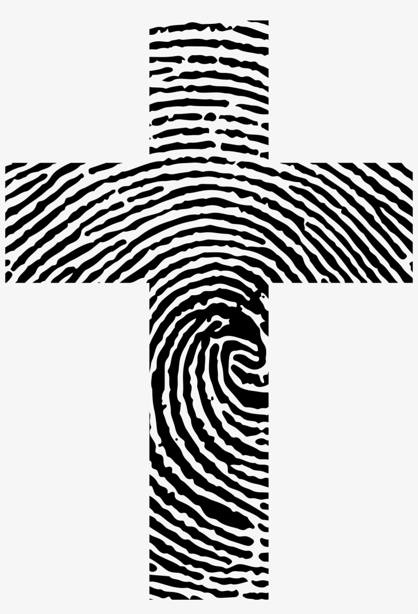 This Free Icons Png Design Of Cross Fingerprint 2, transparent png #153863