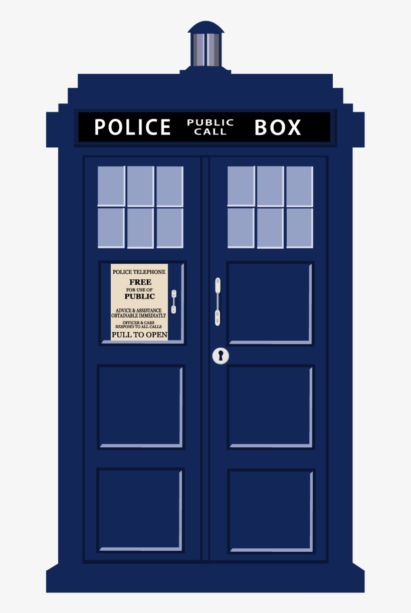 Vector Tardis By Brienicole - Tardis Png Transparent, transparent png #154061