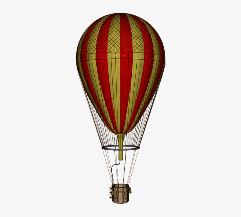 Hot Air Balloon Png By Mysticmorning On Deviantart - Hot Air Balloon Vintage Png, transparent png #154068