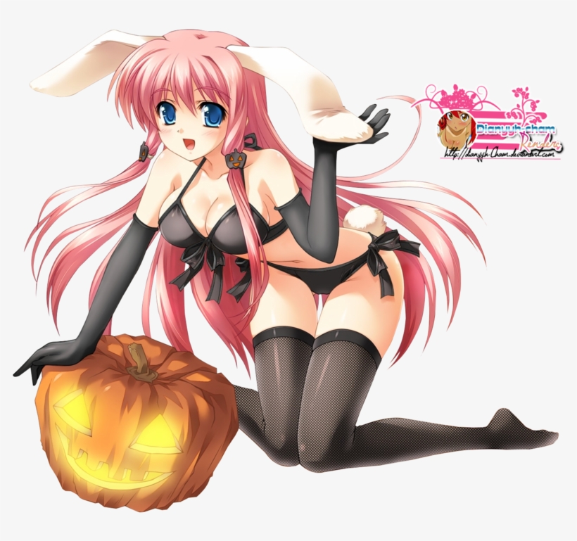 Hot Anime Girl Mangaka Halloween Ecchi Sexy Picture - Sexy Anime Girls Halloween, transparent png #154180