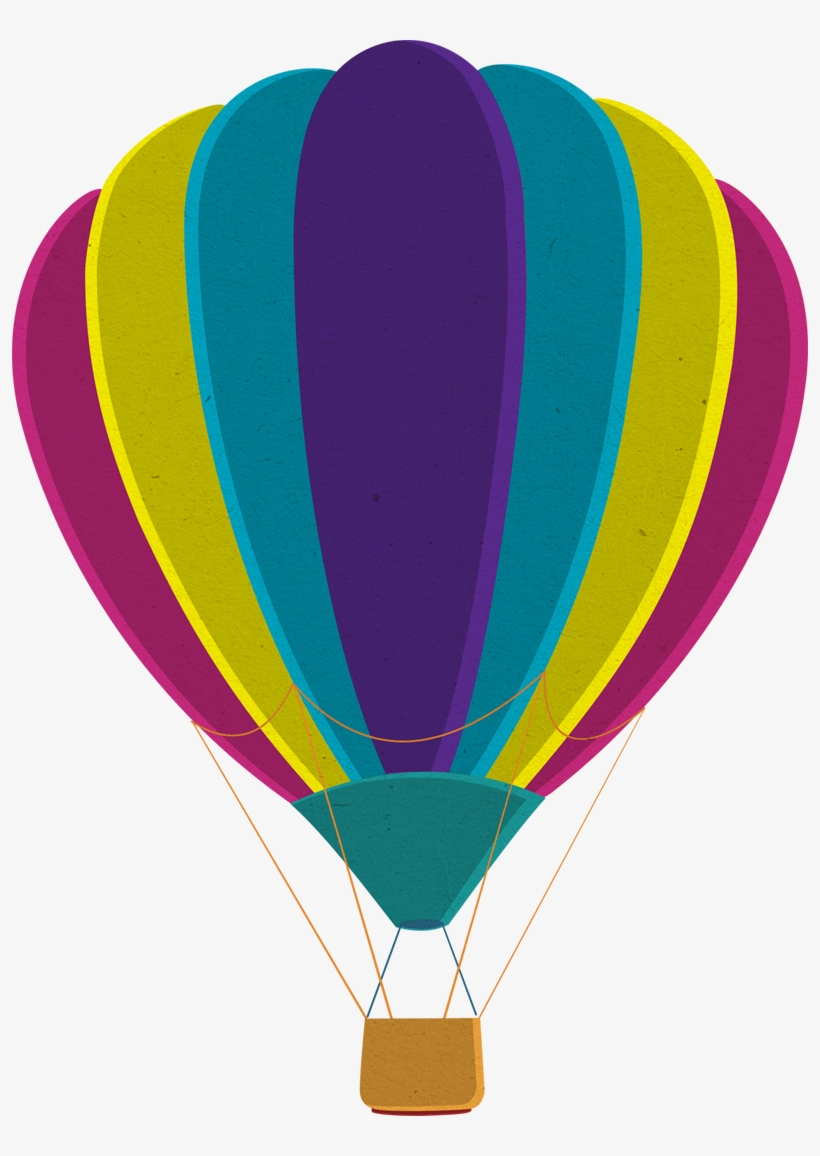 Hot Air Balloon Png Clipart, transparent png #154444