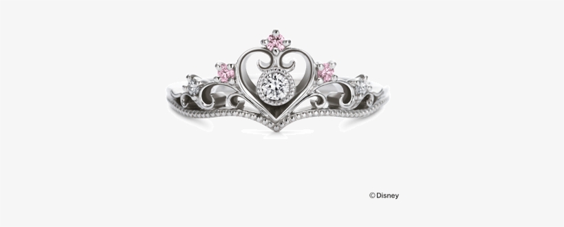 Pink Diamond Princess Tiara Ring - Pandora Disney Princess Tiaras, transparent png #155269
