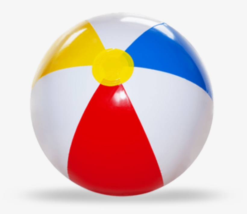 Beach Ball Transparent - Beach Ball Transparent Background, transparent png #155582