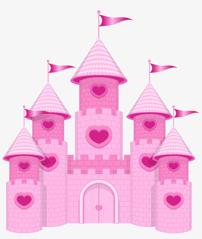 Princess Castle Png - Topo De Bolo Ursinha Princesa, transparent png #155786