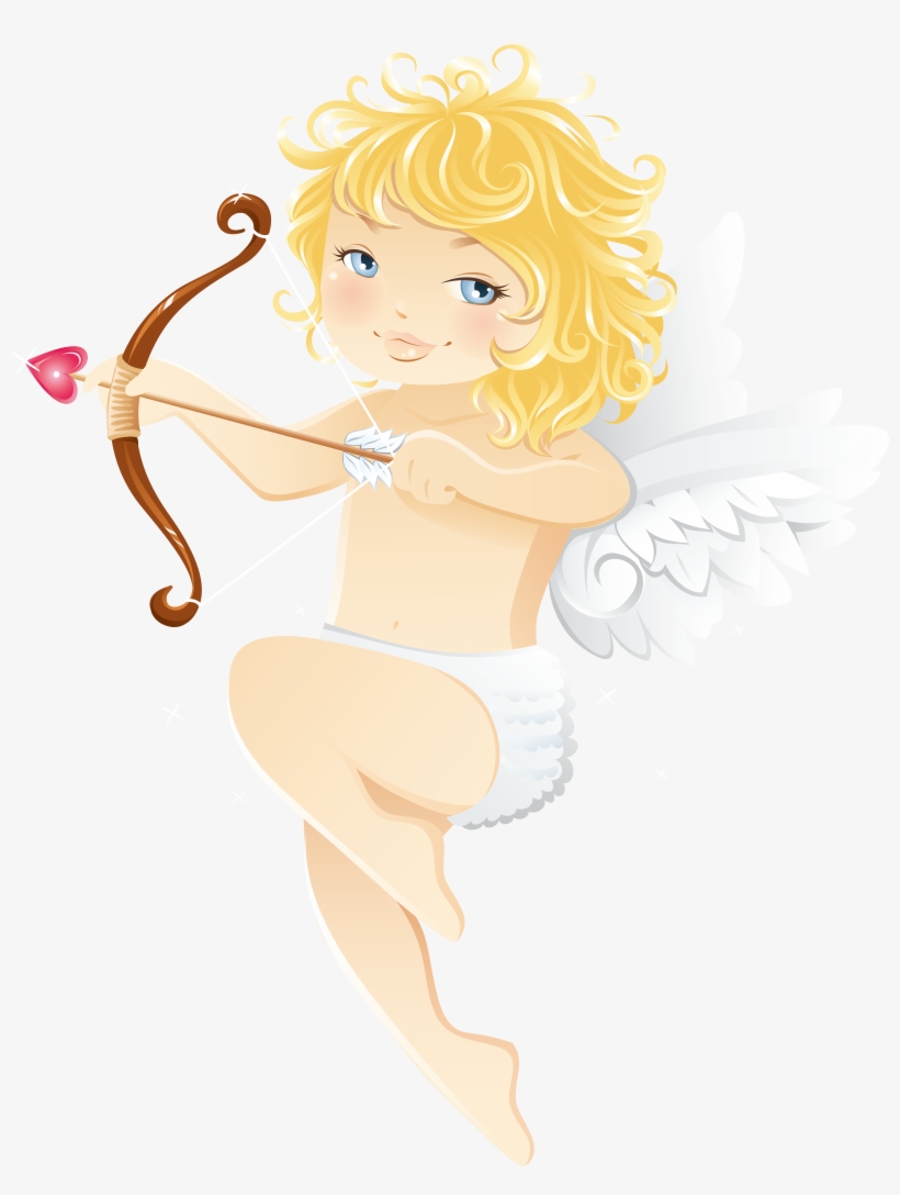 Cupid Clipart Angel, transparent png #155991