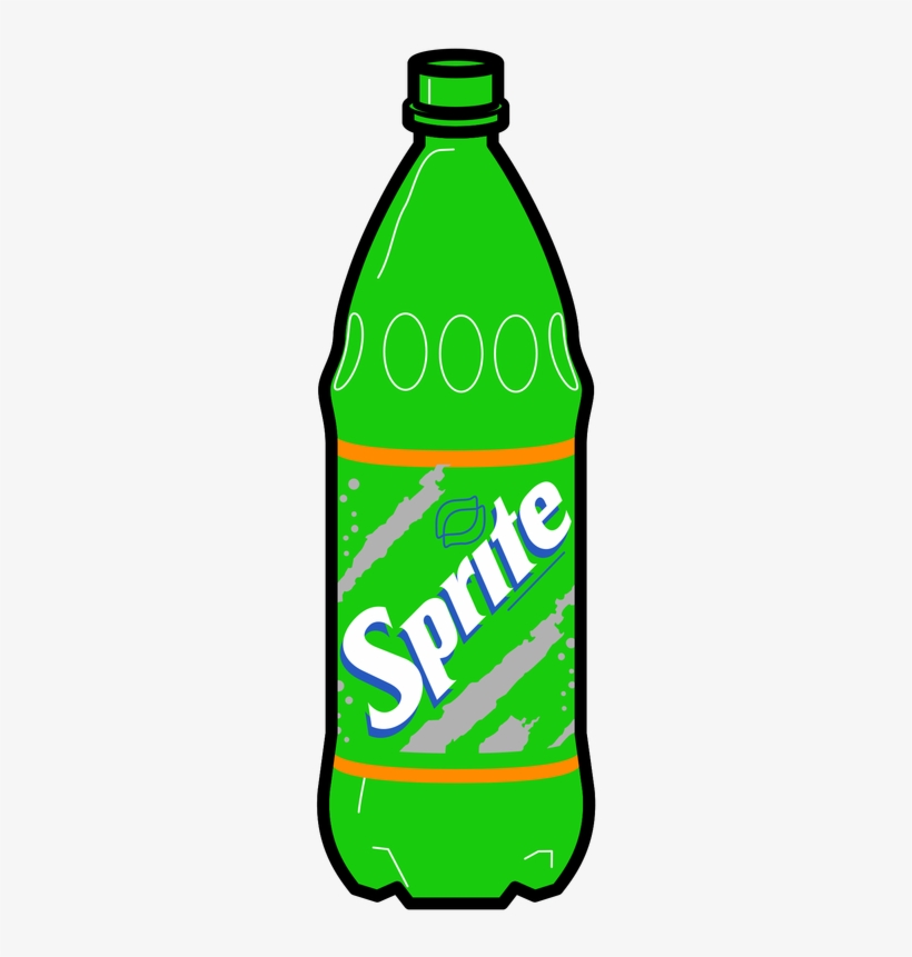 Soft Drinks Drawing At Getdrawings - Sprite Bottle Drawing, transparent png #156037